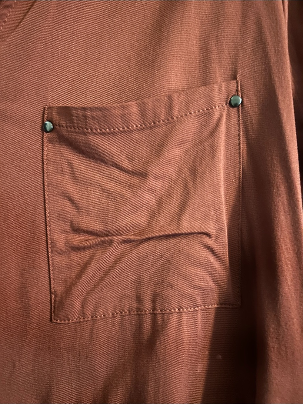 Torrid Rust Zip-Front Long Dress - Picture 4 of 9